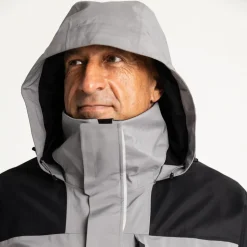 adventer & fishing Membranjacke Steel & Black