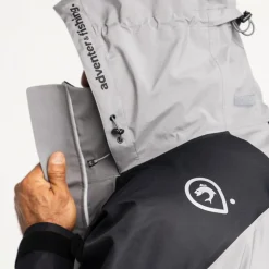 adventer & fishing Membranjacke Steel & Black