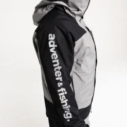 adventer & fishing Membranjacke Steel & Black