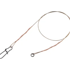 Balzer 7x7 Stahlvorfach mit Solid Ring und Snap / 21 cm