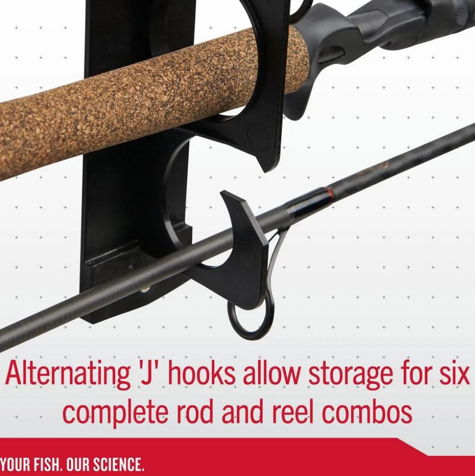Berkley Wall and Ceiling 6 Rod & Combo Rack