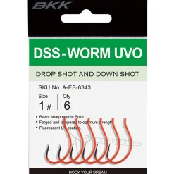 BKK DSS-Worm UVO Hook