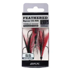 BKK Feathered Spear-21 SS Treble Hook