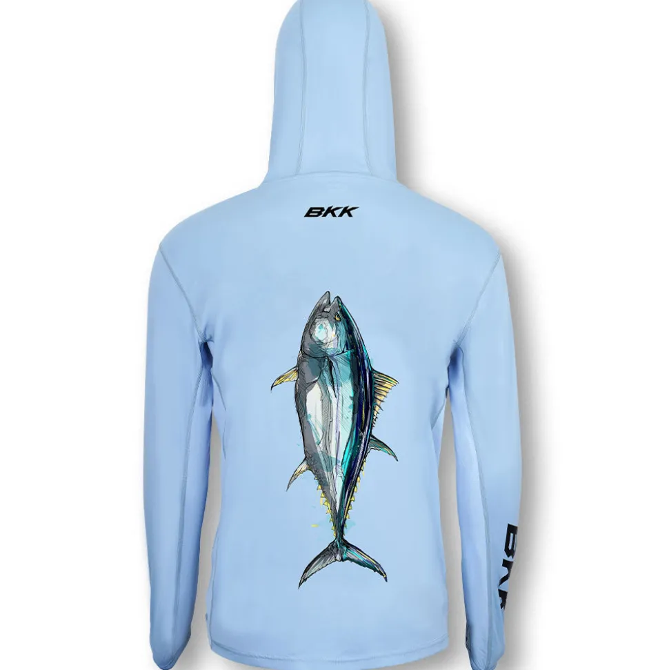 BKK Long Sleeve Performance Shirt Tuna (Light Blue)