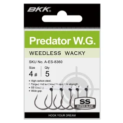BKK Predator W.G. Weedless Wacky Hook