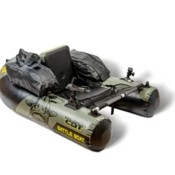 Black Cat Battle Boat Belly Boot