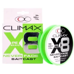Climax PE X8 Neverfade Baitcast