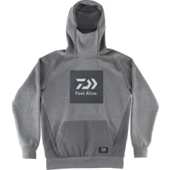 Daiwa D-VEC Hoodie Feel Alive (Grey)
