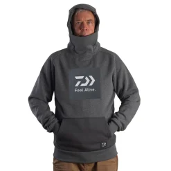 Daiwa D-VEC Hoodie Feel Alive (Grey)