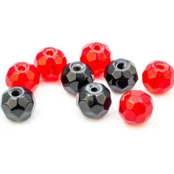 Darts SBS Facettierte Glass Beads Mix