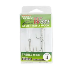 Decoy Assist Treble Hook W-S51