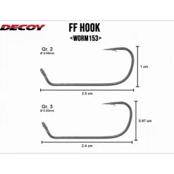 Decoy Worm153 FF Hook