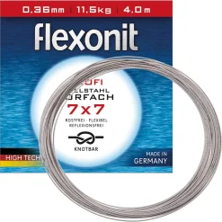 flexonit D.N.A. Meterware Stahlvorfach / 4 m