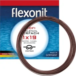 flexonit 1x19 Stahlvorfach Meterware / 4 m