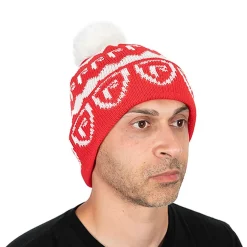 Fox Rage Bobble Hat (Red/ White)