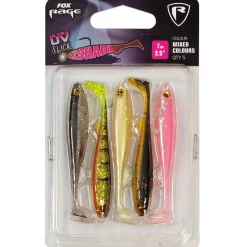 Fox Rage Slick Shad UV Mixed Colour Pack