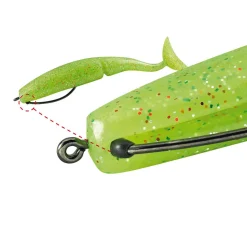 Gamakatsu Worm EWG mit Silicon Stopper