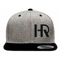 Hearty Rise Snapback Cap (Grey)
