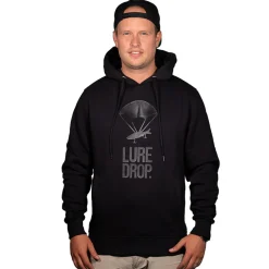 Hecht & Barsch LURE DROP Hoodie "Logo" All Black