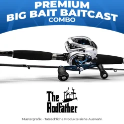Hecht & Barsch Premium Big Bait Baitcast Combo
