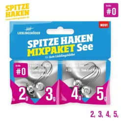 Lieblingsköder Spitze Haken Mixpaket