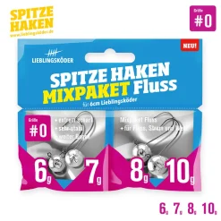 Lieblingsköder Spitze Haken Mixpaket