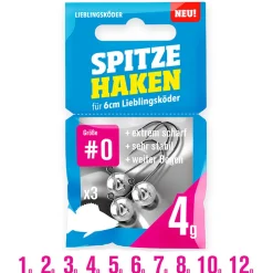 Lieblingsköder Spitze Haken #0