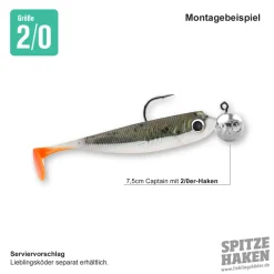 Lieblingsköder Spitze Haken 2/0