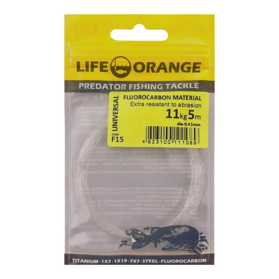 Life Orange Fluorocarbon Material / 5 m