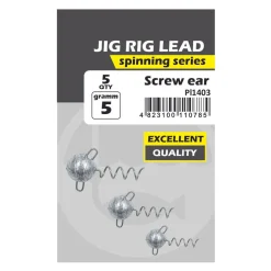 Life Orange Jig Screw Ear Rig