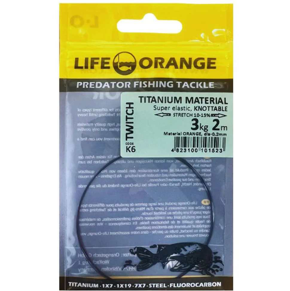 Life Orange Titanium Material / 2 m