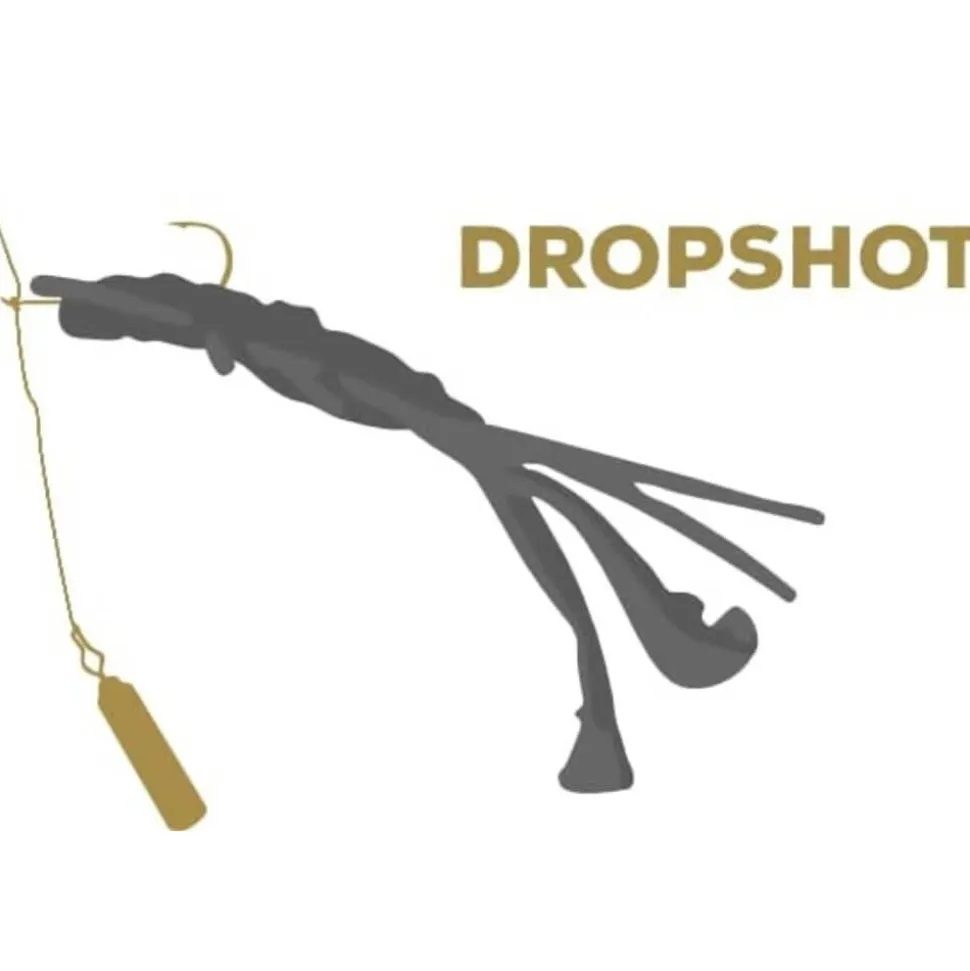 LMAB Finesse Filet Craw 4 cm