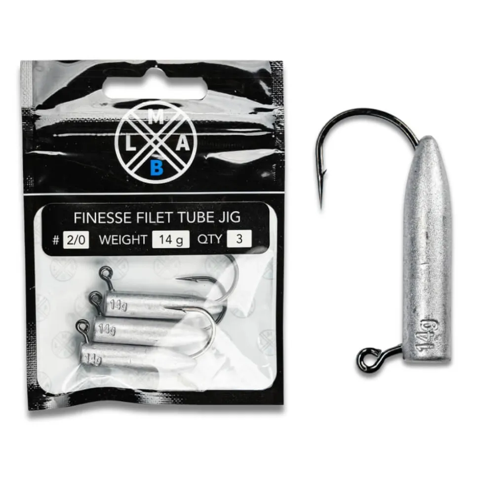 LMAB Finesse Filet Tube Jig 2/0