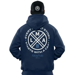 LMAB Great Story (Hoodie) "Navy Blau"