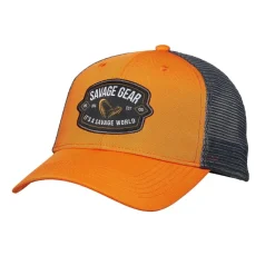 Savage Gear Badge Trucker Cap (Orange)