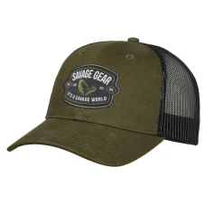 Savage Gear Badge Trucker Cap (Green)