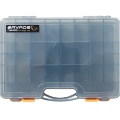 Savage Gear Lure Box 2 Sided / Smoke