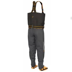 Savage Gear SG8 Chest Zip Wader (Grey Black)