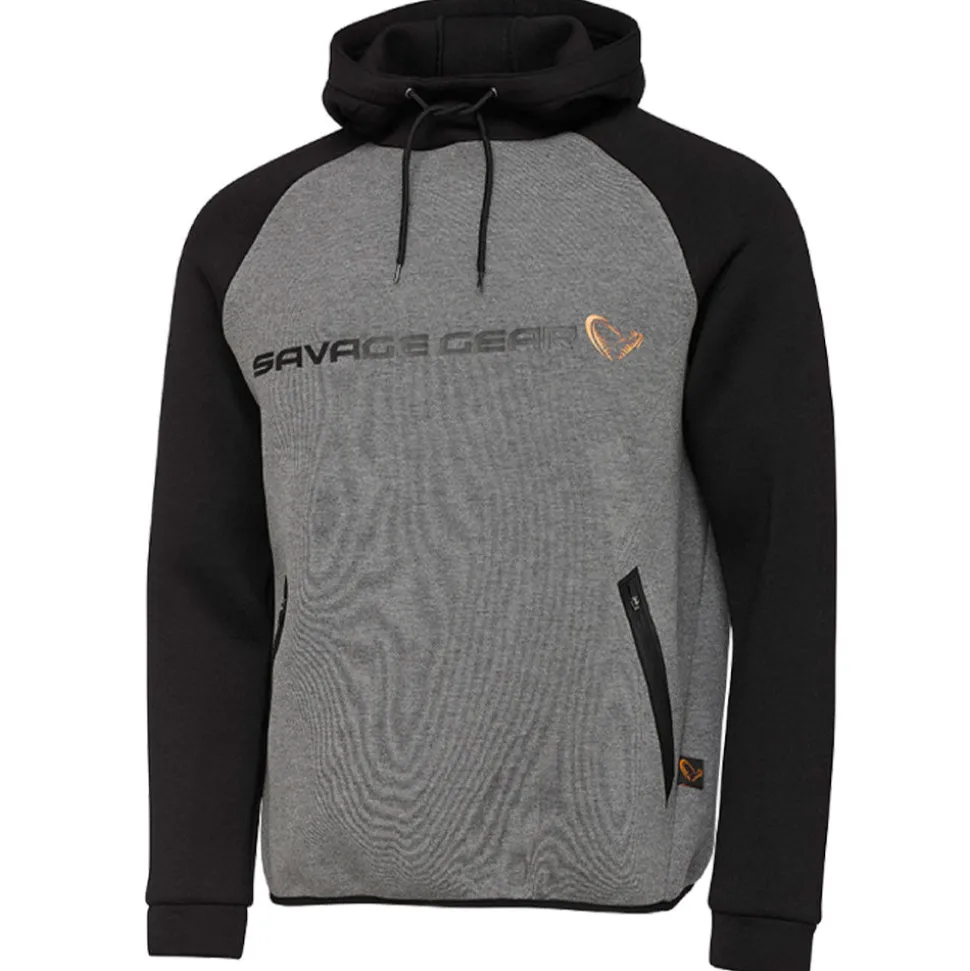 Savage Gear Tec-Foam Hoodie (Dark Grey Melange)