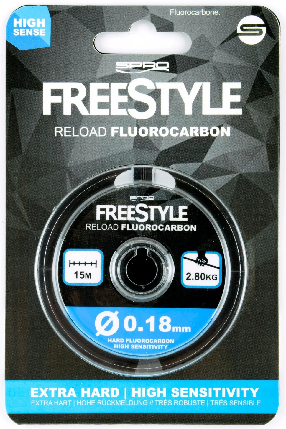 SPRO Freestyle Reload Fluorocarbon / 15 m