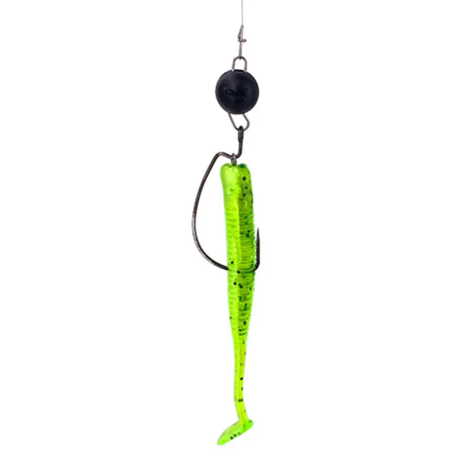 SPRO FreeStyle Rigged Bottom Jig (Black)