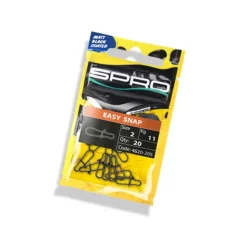 SPRO Matte Black Easy Snap
