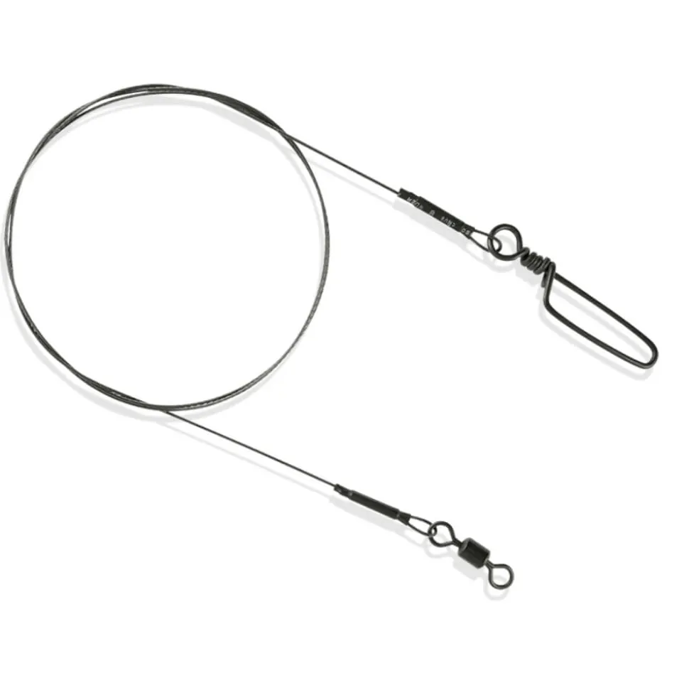 SPRO Matte Black 1x7 Titanium Wire / Titanvorfach