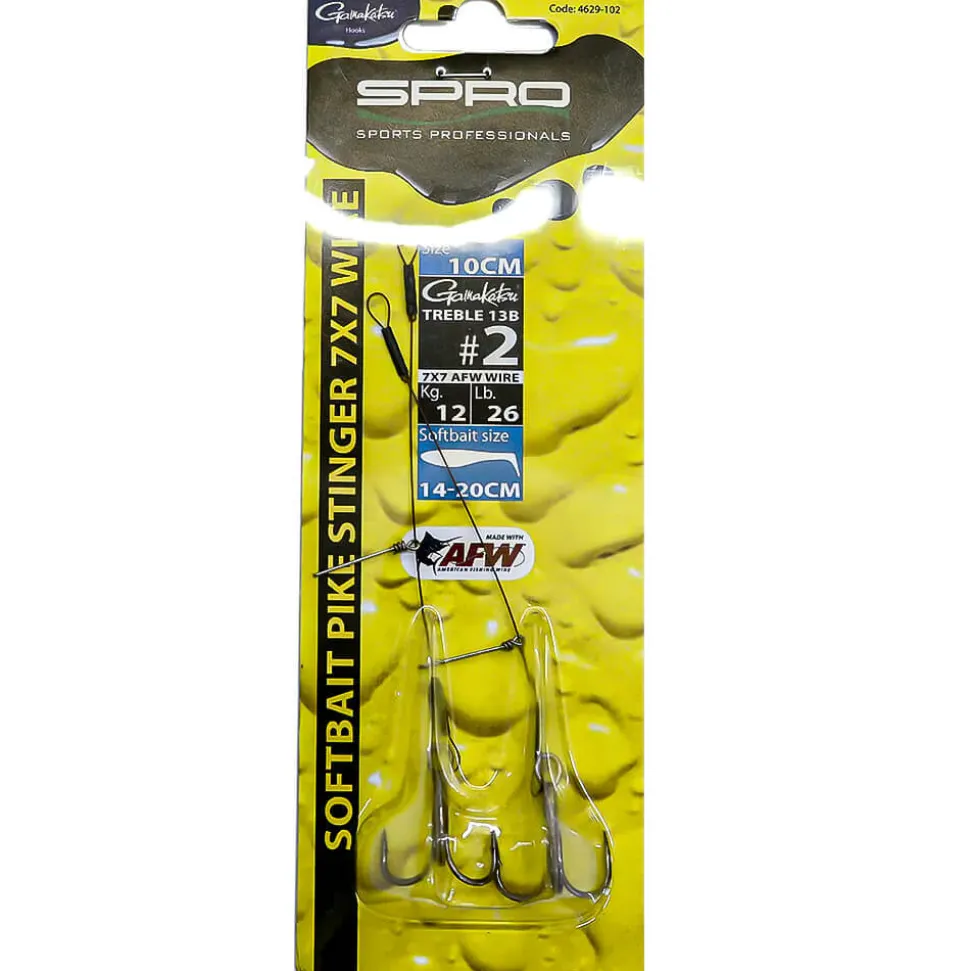SPRO Softbait Pike Stinger 7x7 Wire