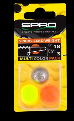 SPRO Spiral Lead Weight / Multi Color Pack