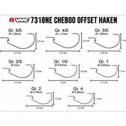 VMC Cheboo Offset Hook (7318NE)